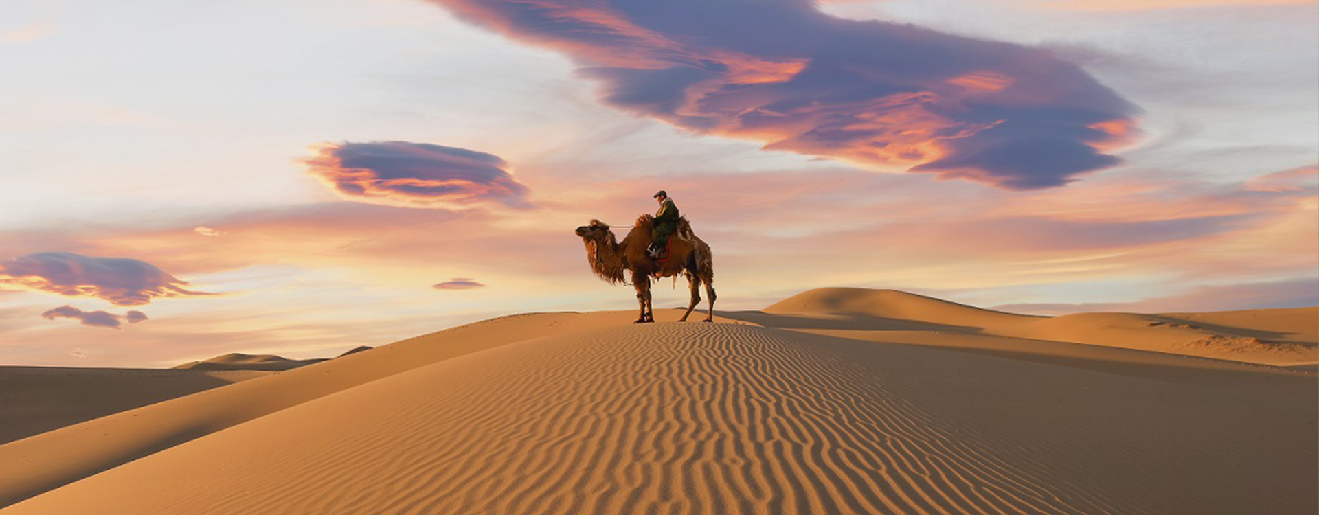 끝없이 펼쳐진 고비의 대자연<br>몽골 여행의 꽃 고비사막